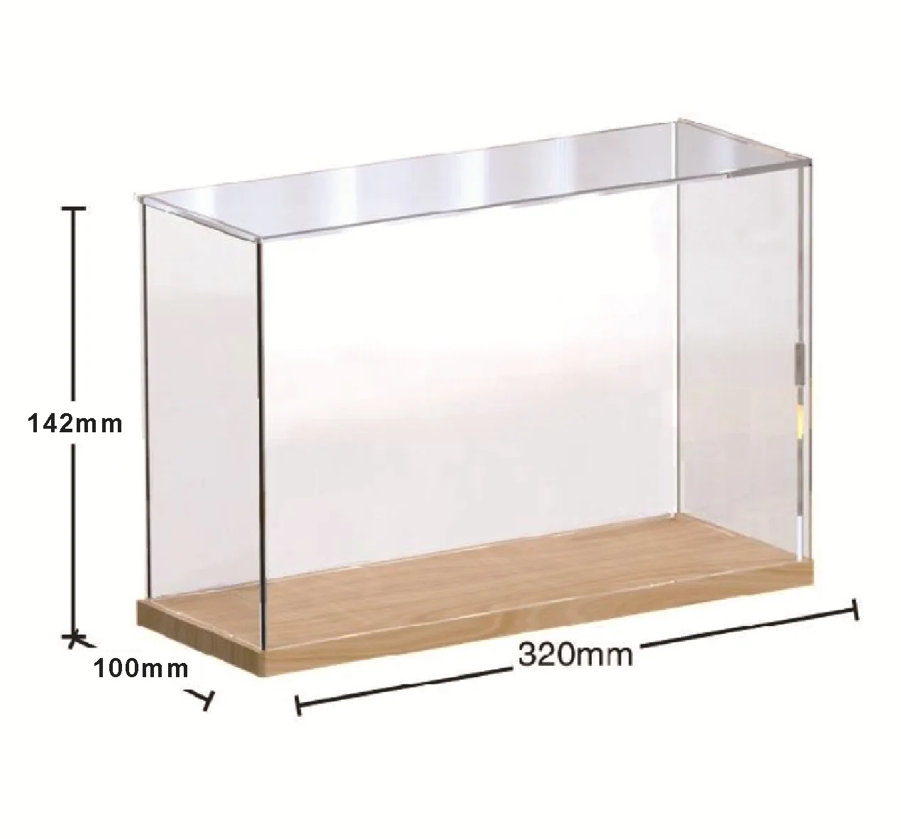 2024 wholesale anime figure sexy display case- Transparent, Sturdy Doll Organizer