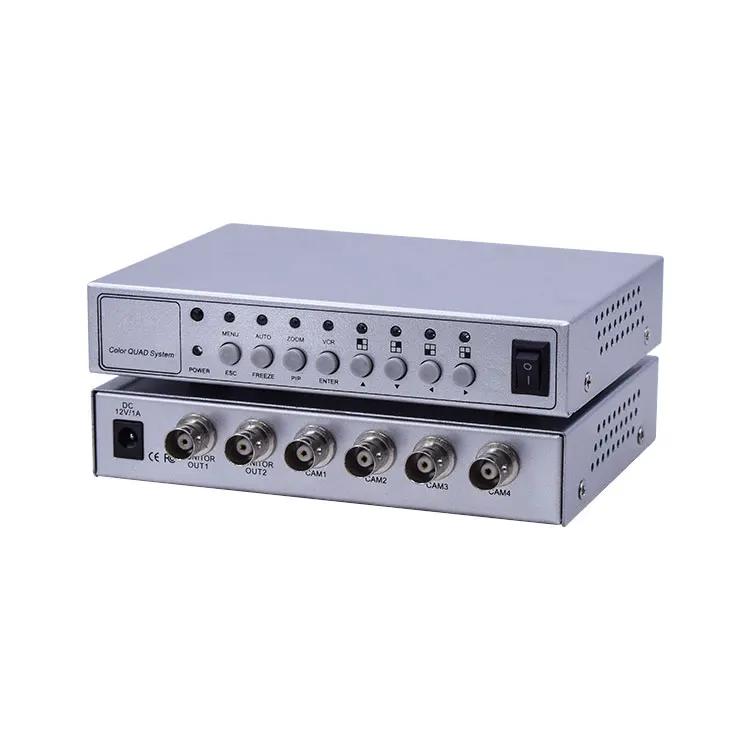 4 channel screen divider picture in picture with remote control screen splitter