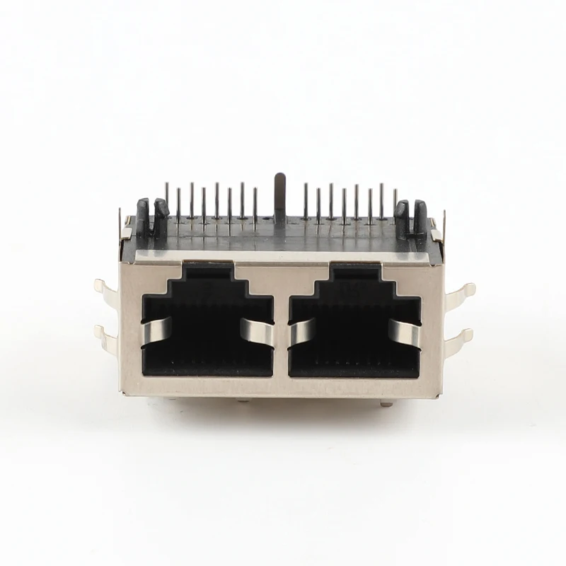 Итайский завод по изготовлению RJ45 гнездо 1*2 со светящимися фарами и пуля magjack разъем Магнитное основание