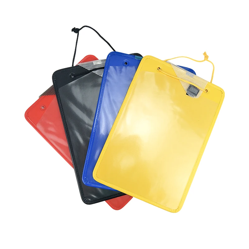 Custom clipboard covered edge job order pockets clipboard maintenance work order folder