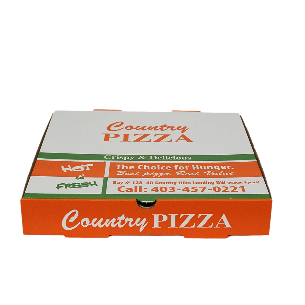 Коробка для пиццы SenAng01 6 7 8 9 10 11 12 13 14 15 16 17 18 19 дюймов Гофрированная коробка для пиццы для шаблона