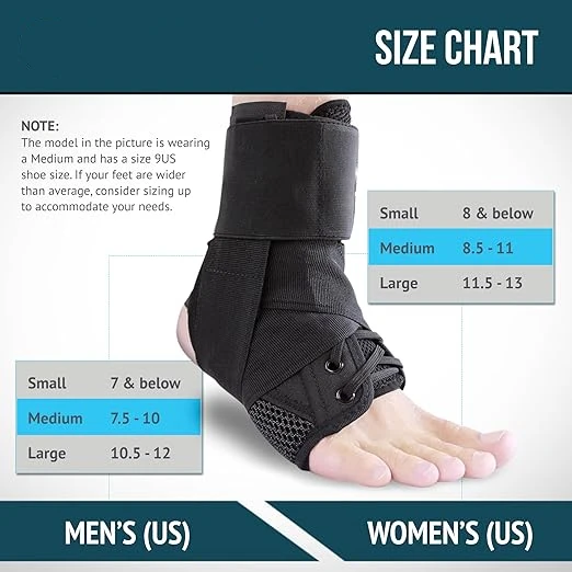 Adjustable Sport Ankle Brace Sleeve Support Protector Wrap Sleeve Basketball Walking Jogging Recovery Sprain Support Ankle Brace