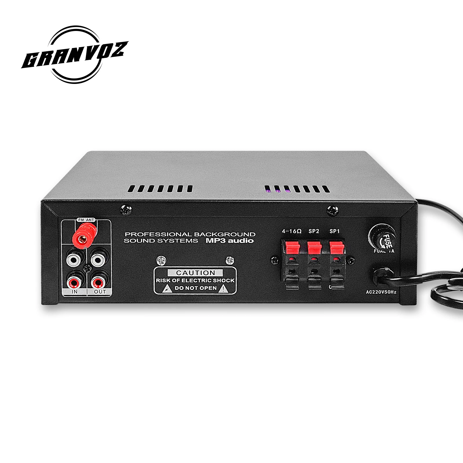 Min sound 50W Audio Amplifier In Public Address System Power Amplifier Pa Audio Amplifier