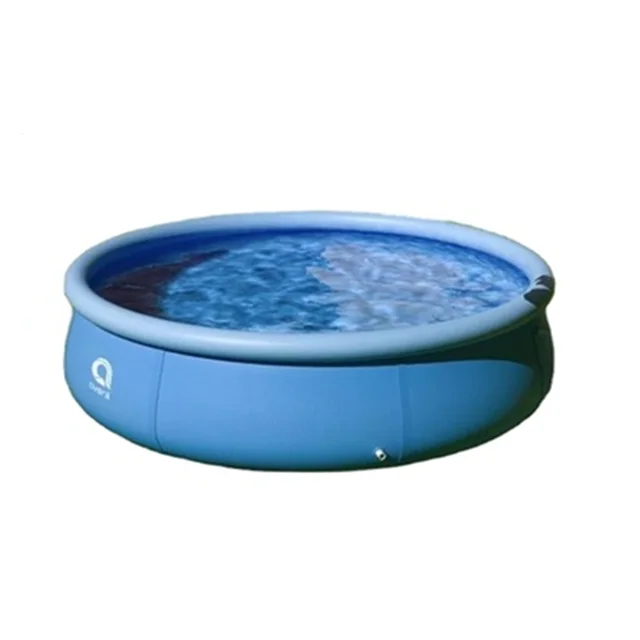 Jilong Avenli 17792 Large Outdoor Yard Kids Adults Inflatable Family Swimming Pool with Ladder and Filter Pump Cover