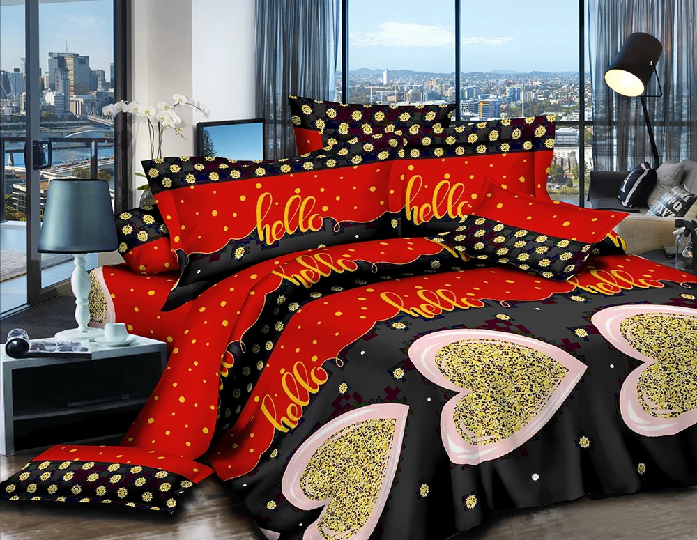 Factory delivery HIGH QUALITY 100% polyester print fabric for home textile wholesale with more than 300 weaving machines