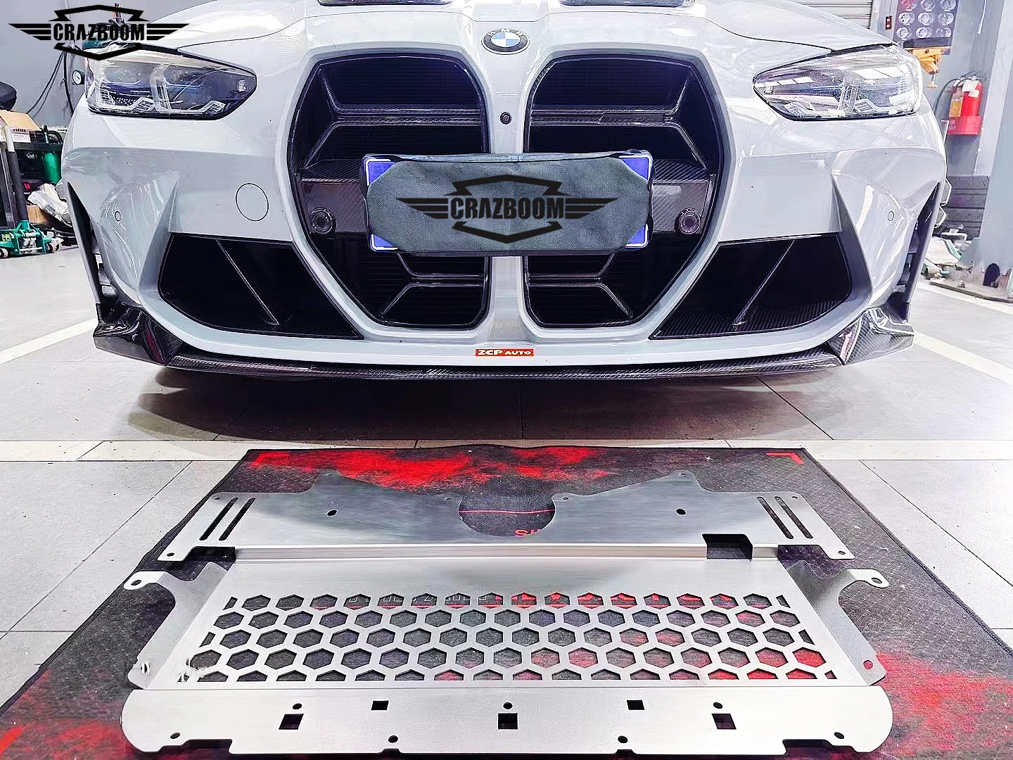 New Oil Cooler Guard Type Titanium Material Exhaust For Bmw M3 G80/ M4 G82/ M2 G87