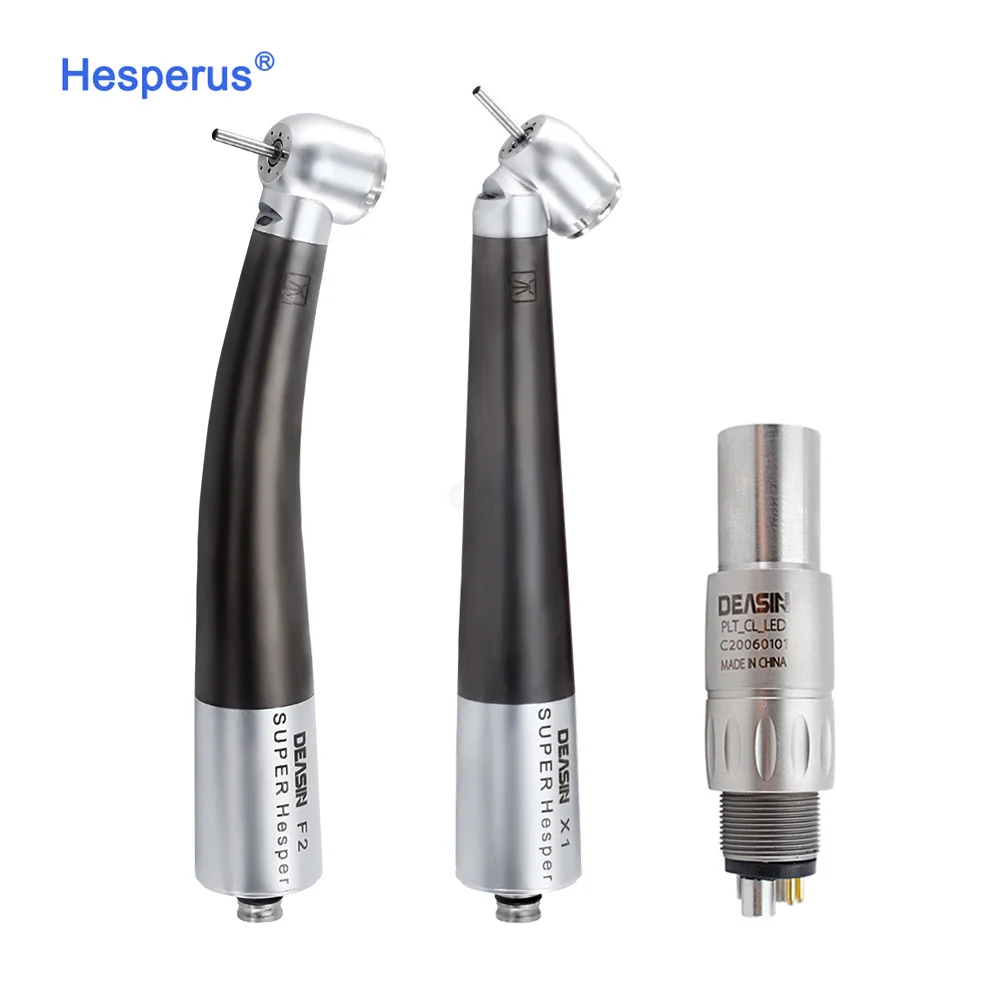 HESPERUS Dental equipment Ceramic Bearing Optic Fiber Quick Connector for N*k High Speed Led Dental Handpiece