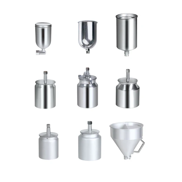 125 мл/300 мл/400 мл/600 мл/1000 мл алюминиевая чашка гравитационная/присоска для F75 W71 W77 4001 и т. д. распылитель