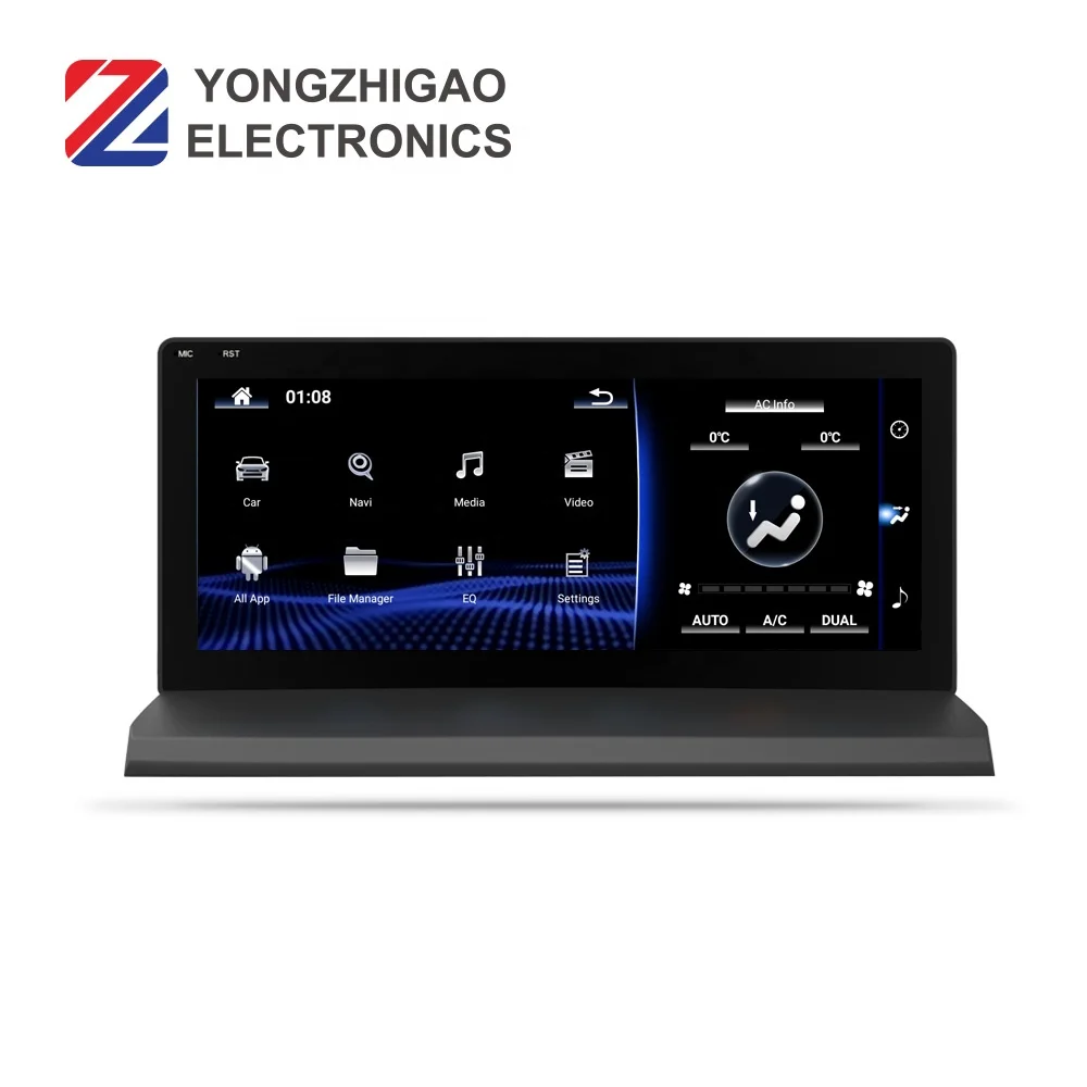 Мультимедийный DVD-плеер YZG, 10,25 дюйма, 8 ядер, Android 10,0, GPS, радио, навигация для Lexus NX 200 300H 2014-2017
