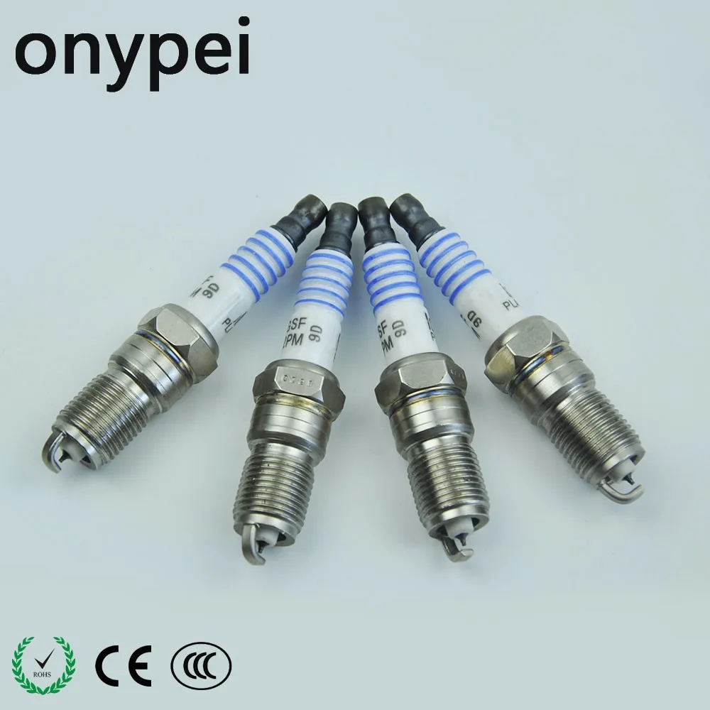 4 Bougies Bujias Spark Plugs SP-493 SP493 AGSF32PM  Platinum Spark Plug for Fiesta ST150 Focus Mondeo ST220