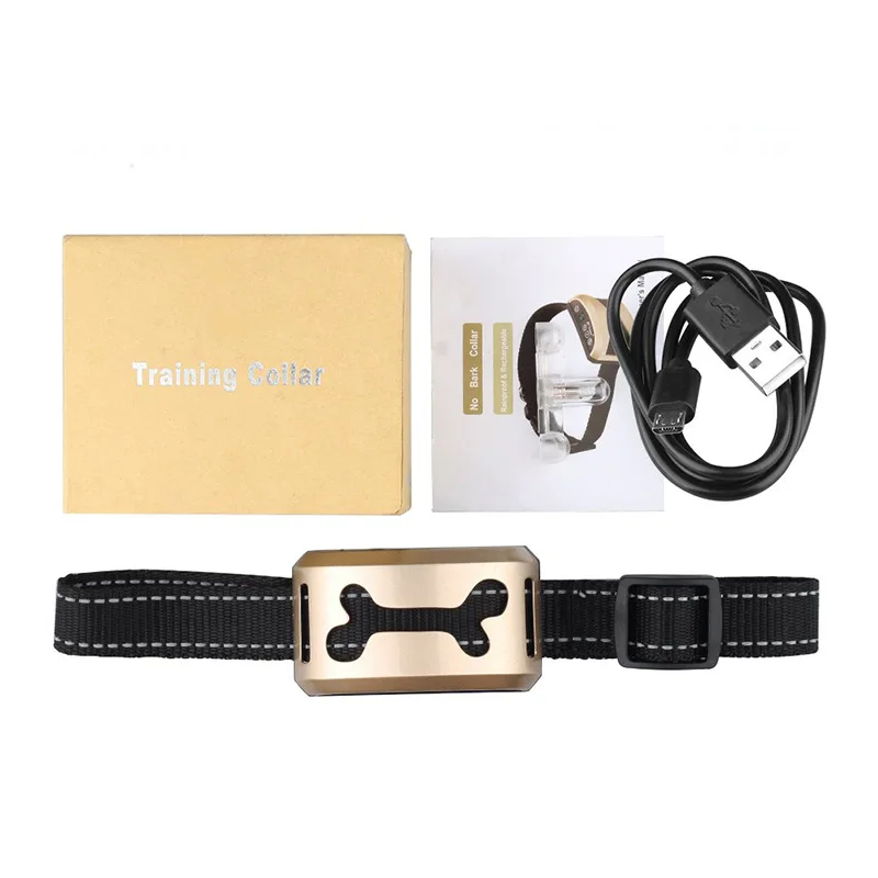 Beeper Smart Vibrate Shock Choke E Electric Dog Collar For Dog