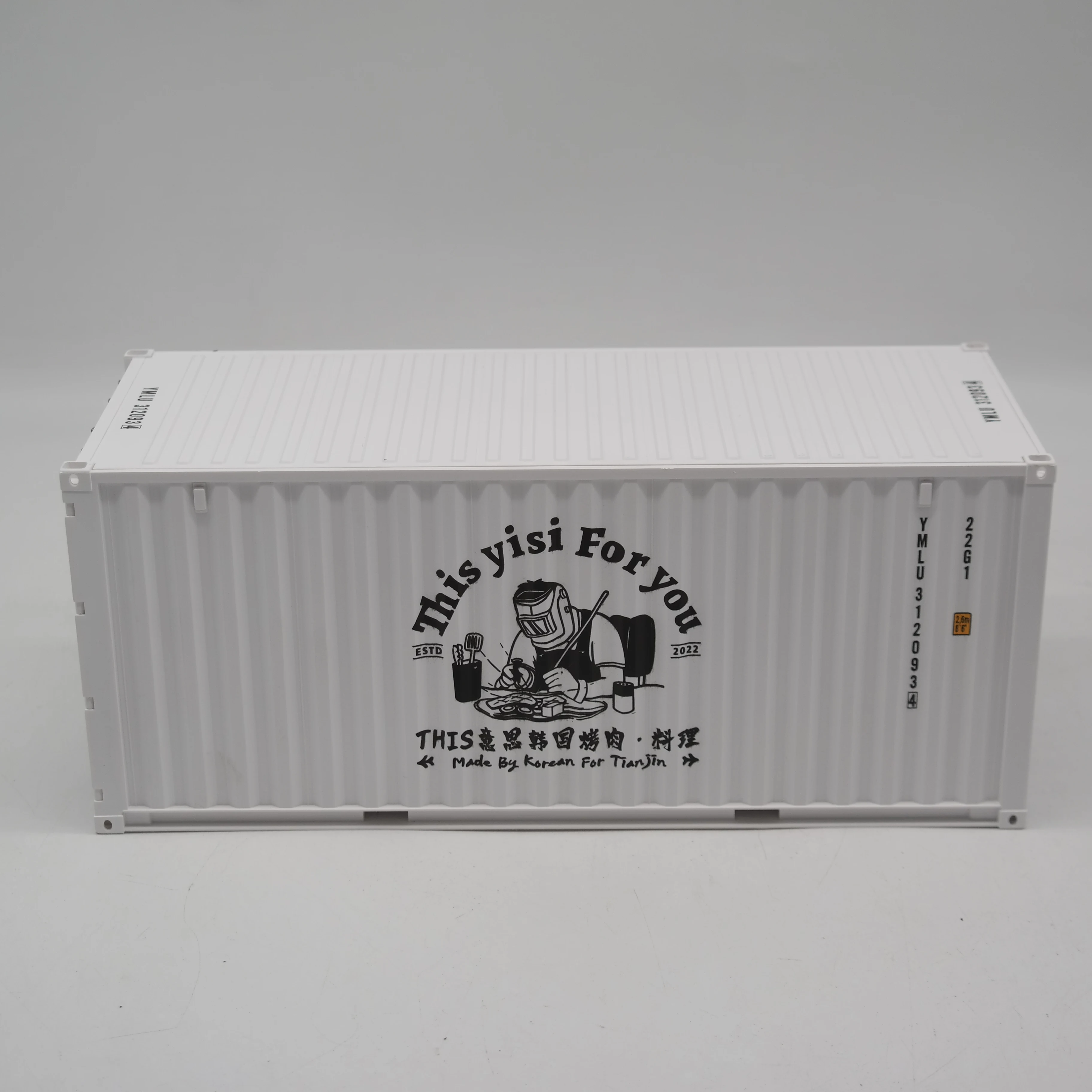 O.A.S Container Model Factory Customized Scale1:20 Plastic Crafts Shipping Boxes     ESTD Container Model