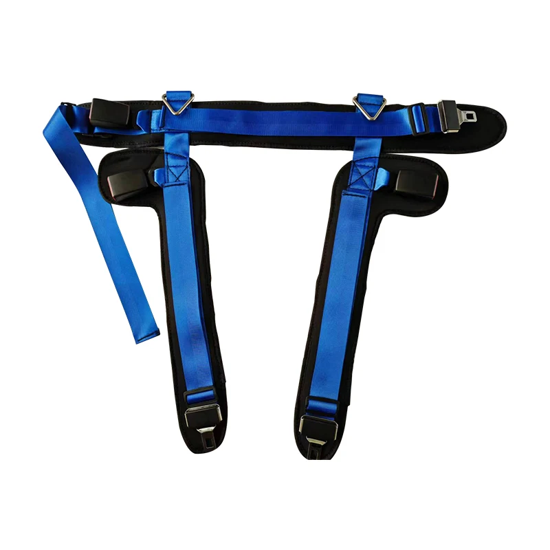 Factory Sale Top Quality Safety Belt Double Buckle Bungee Belt Bungee Jumping Harness for Trampoline Bungee