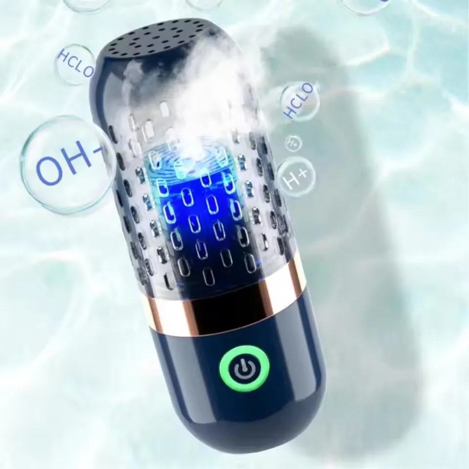 Portable Ultrasonic Washing Cleaner, Mini Multifunctional USB Kitchen Protect The Food Safety Fruit Vegetable Washers/