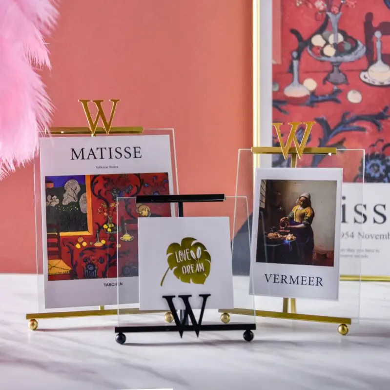 Nordic Personality Picture Frame Set Living Room Creative Simple Decorative Glass Picture Frame