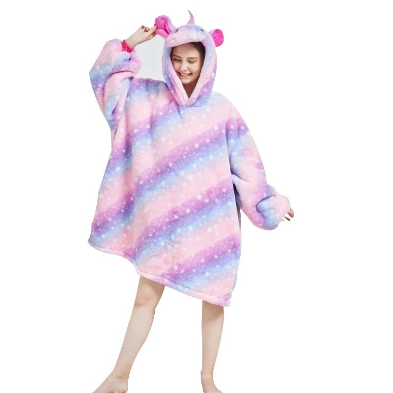 Новый запуск однотонная туника с рисунком из микрофибры плотный полотенце-пончо с капюшоном платье