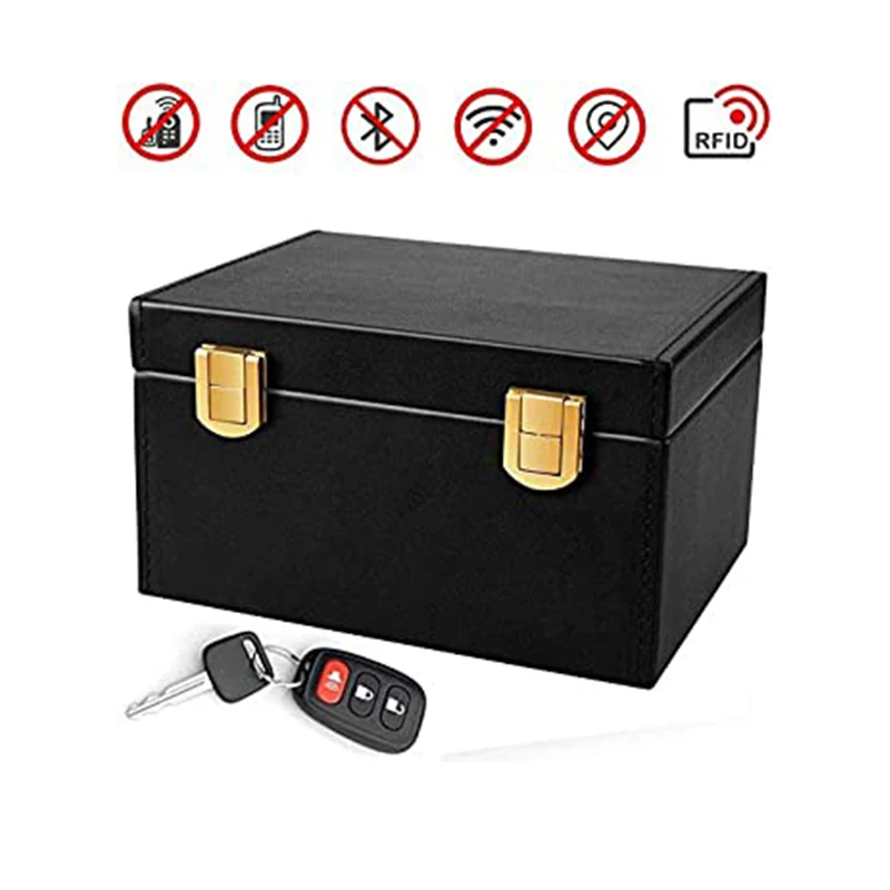17*12*9cm Large RFID Signal Blocking Faraday Cage/Box for Car Key