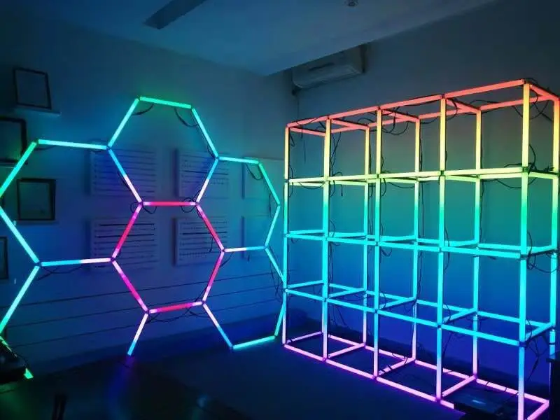 Светодиодный сценический прожектор DMX для сцены светодиодный пиксельный лайнер отображения пикселей украшение дискотеки диджея ночного клуба