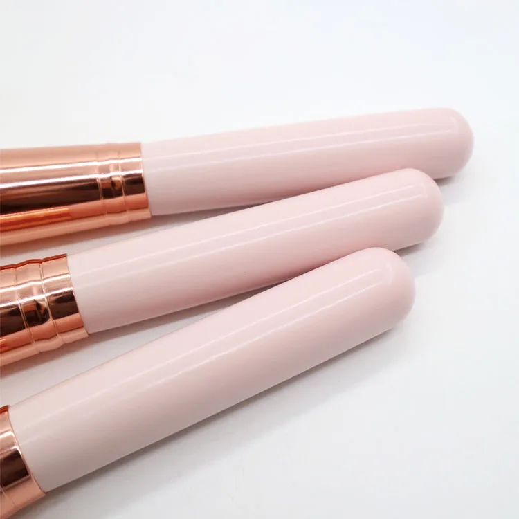 Лидер продаж на заводе от производителя Amazon, кисть для пудры с плоской головкой, высокое качество, красивая веганская кисть для основы под макияж