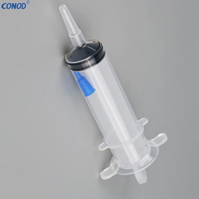 Conod with ring top 60ml Irrigation Syringe Plastic Piston Irrigation Syringe