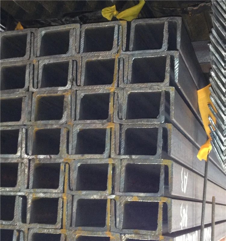 Горячекатаная u секция углеродистая сталь U балки U канальная конструкционная сталь для строительства