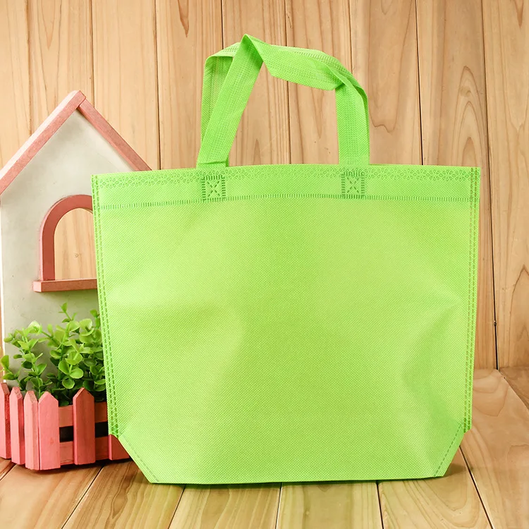 Оптовая продажа заказной портативный многоразовый экологичный нетканый материал RPET нетканый мешок для покупок