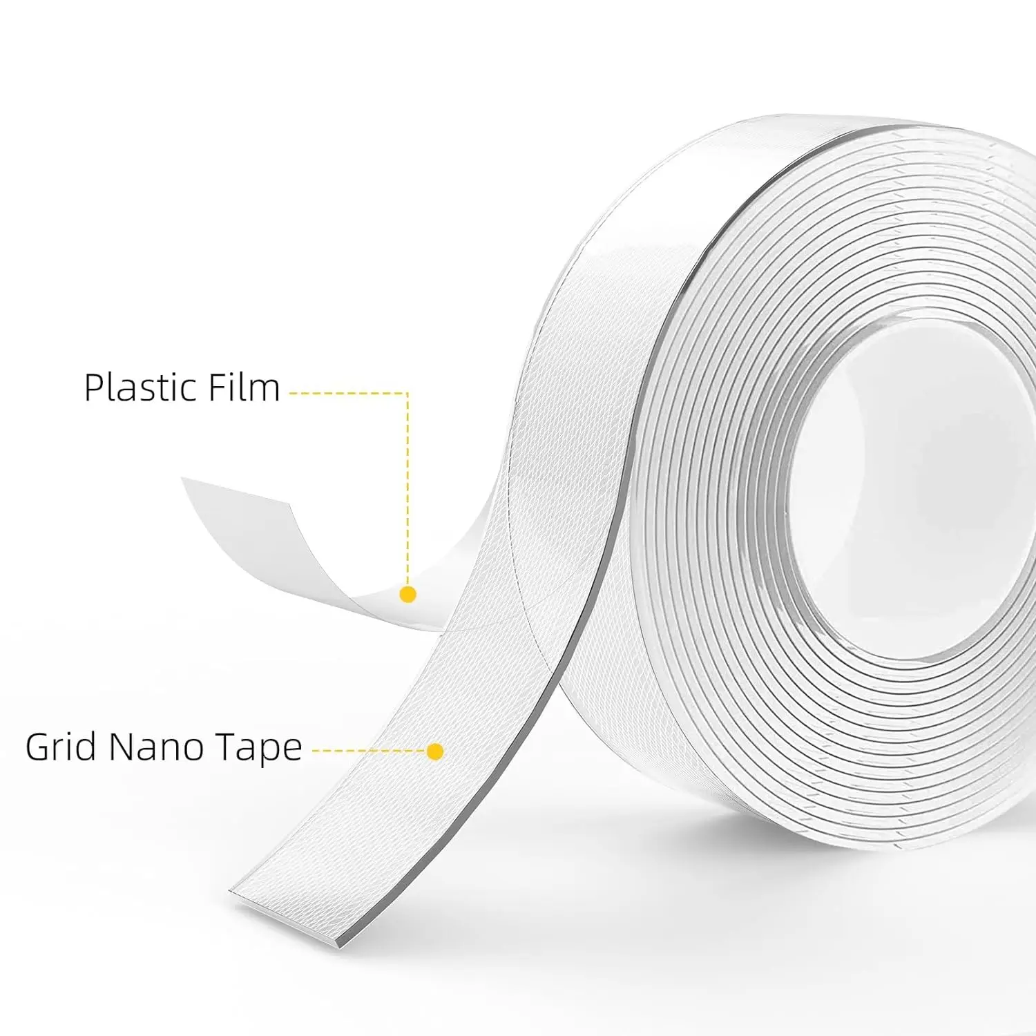 Low price wholesales Strong Removable Acrylic Sticker Double Sided Sticky Adhesive Wall Mount Gel Grip Nano Tape