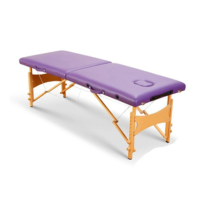 Физиотерапевтический массажный стол/деревянный портативный массажный стол