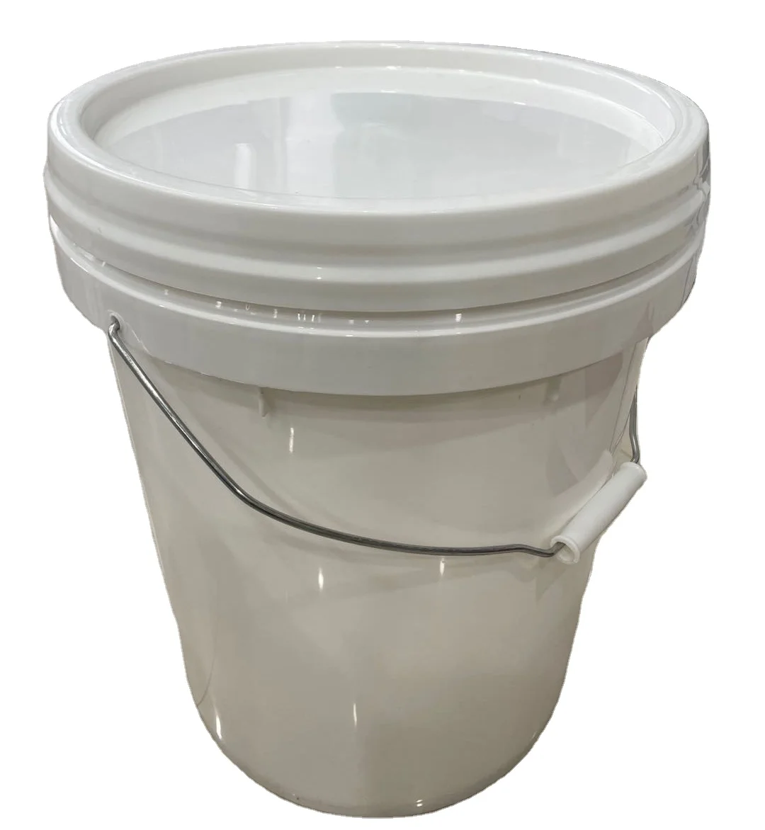 Custom Size Logo PP 5Gallon Plastic Pails 20l Paint Bucket with Lids
