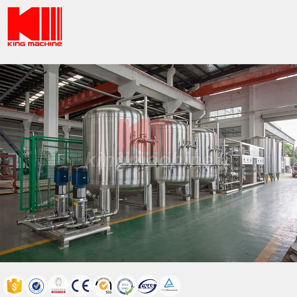 CE ISO certified SUS304/316 full set industrial water treatment equipment