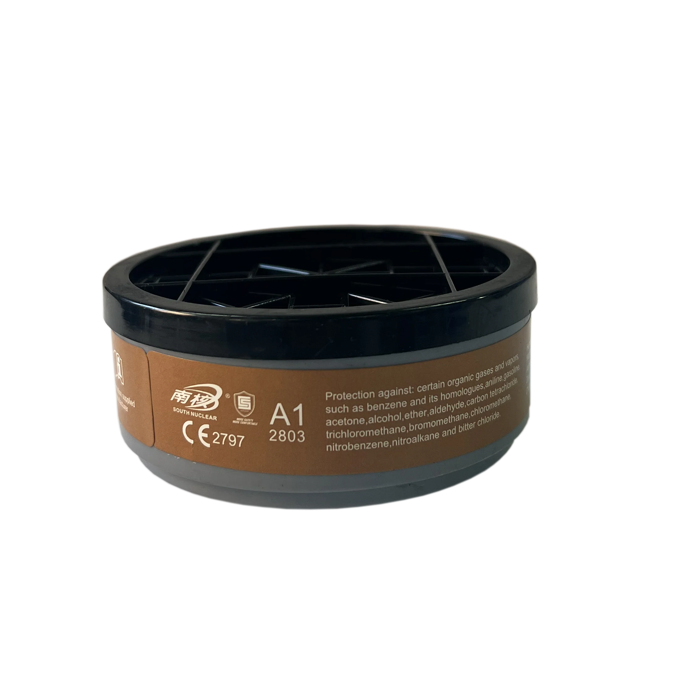 Disposable Respirator with Anti-Acid Silicone Filter Box Reusable Gas Mask Accessories for organic gas and vapour Protection