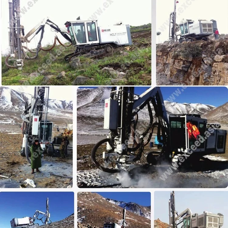 
Small H680 pneumatic & hydraulic mechanical mini portable drill rig for mining 