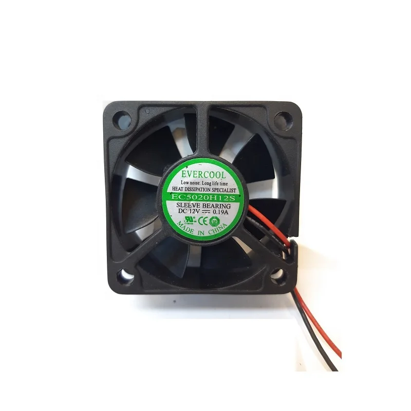 Вентилятор охлаждения подшипника evercool 50x50x20 12 В 0,19a EC5020H12S