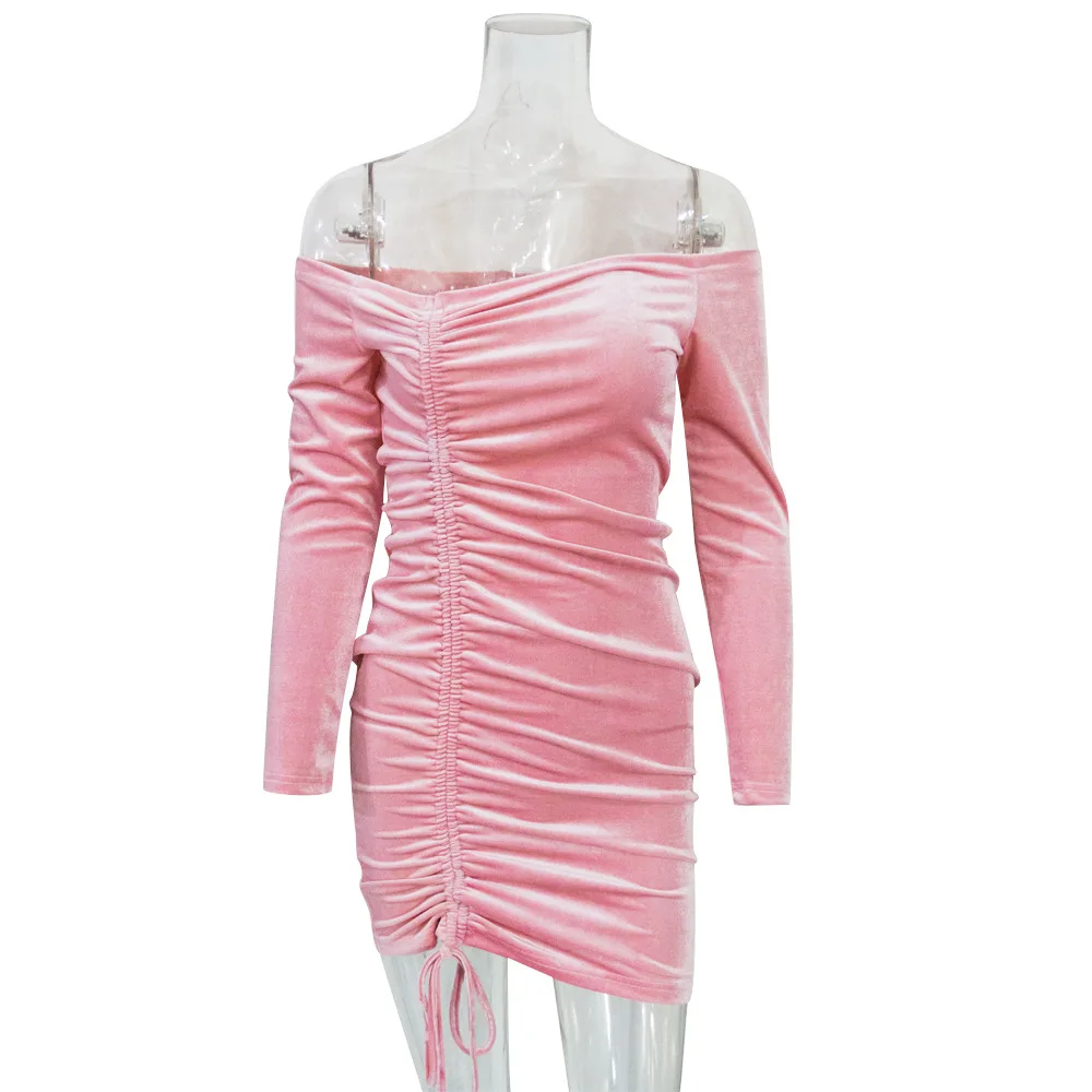 MT168-184 одежда для ночного клуба 2020 свитер с капюшоном женские карман свободного покроя с блестками и с бахромой, платье