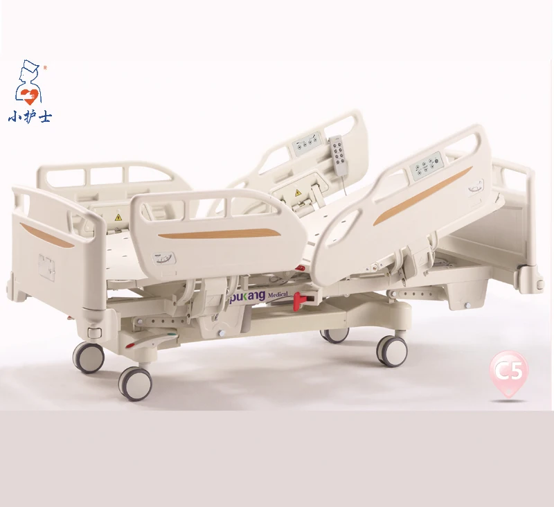 
DA 3C5 Three function electric hospital bed, Height adjustable electric resuscitation bed 