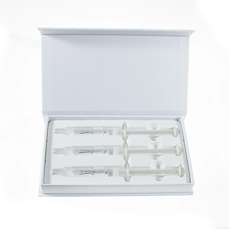 24k Gold Teeth Whitening Gel Syringe 35%hp 3ML 5ML 10ML Syringe gel