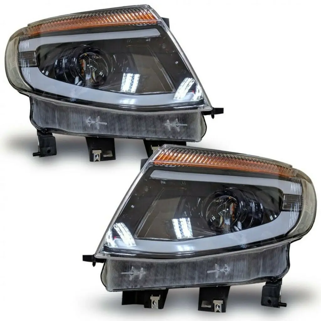 car projector light lamp headlight car light accessories led hrad lamp  with lens for FORD RANGER 2012