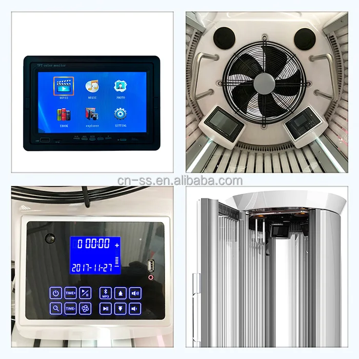 Best Prices Indoor Tan Machines F10 Stand up Solarium for Beauty Tanning Salon Equipment Professional