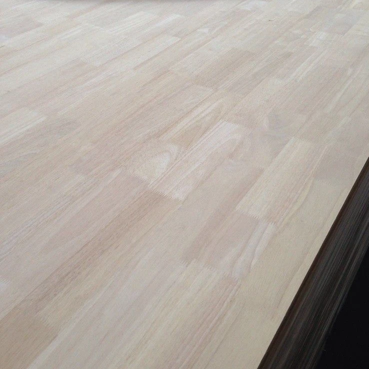 E0 E1 Rubber Wood Finger Joint Edge Glued Board Fsc Grade Aa /Ab/Bb Furniture Decoration Rubber Finger Joint Board