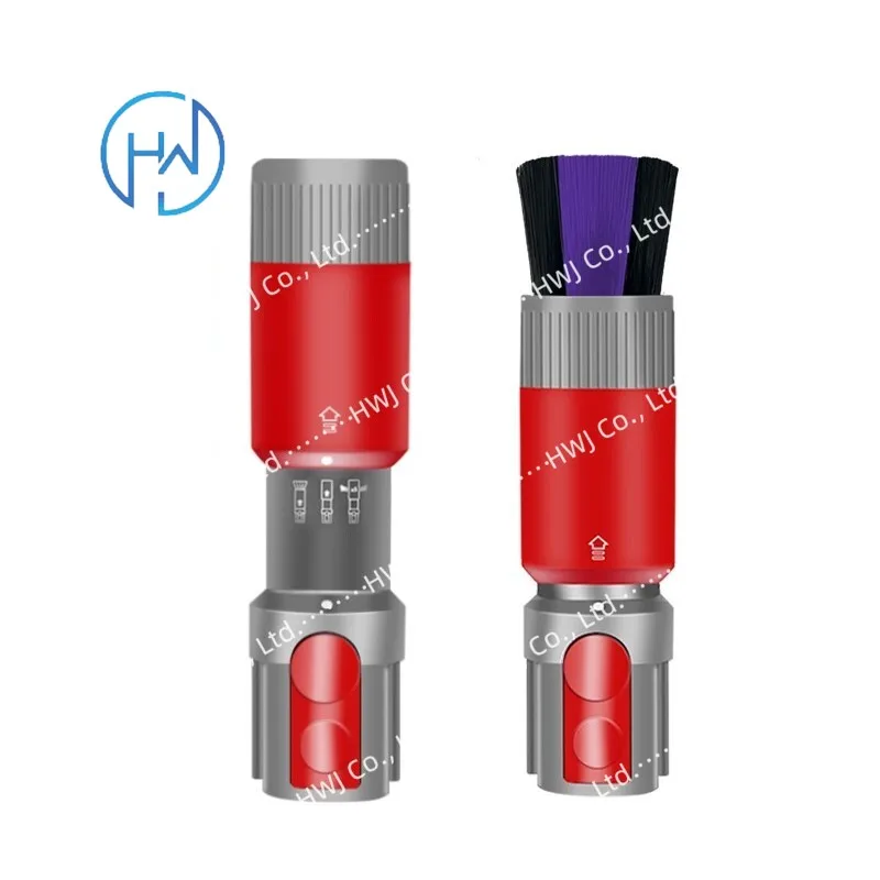 Fit For Dysons Outsize V7 V8 V10 V11 V12 V15 Vacuum Cleaner Replacement Scratch-free Dusting Brush Self-cleaning Soft Dust Brush