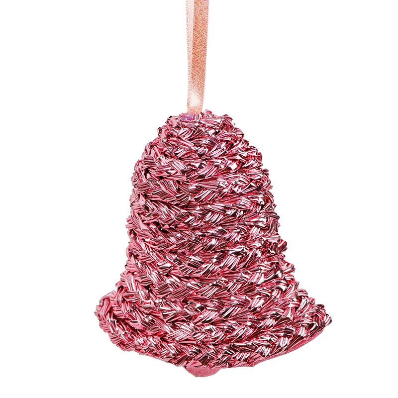 New Design Christmas Decorations Woven Bells  Christmas Toys For Christmas Tree