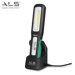 Магнитный перезаряжаемый ударопрочный рабочий светильник ALS 500lm