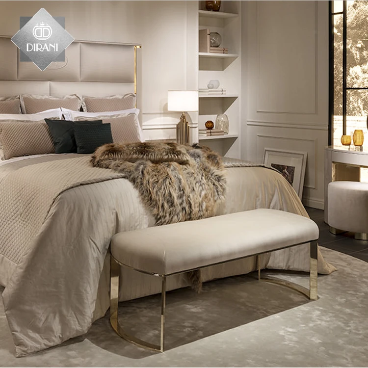 Home Furniture MDF Table Dresser Dressing Table with Mirror Bedroom Space Saving Simple Modern 5 Set Six Drawers Mdf+glass