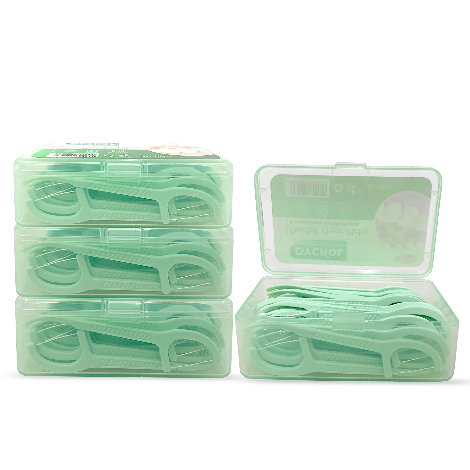 DYCROL 150 PCs dental floss toothpick pack of 3 boxes teeth cleaning teeth floss pick 
