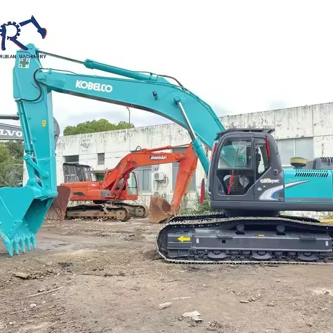 RuiLan Used Japan Caterpillar Kobelco Sk350 Crawler Excavator Secondhand Hydraulic Digger Machine