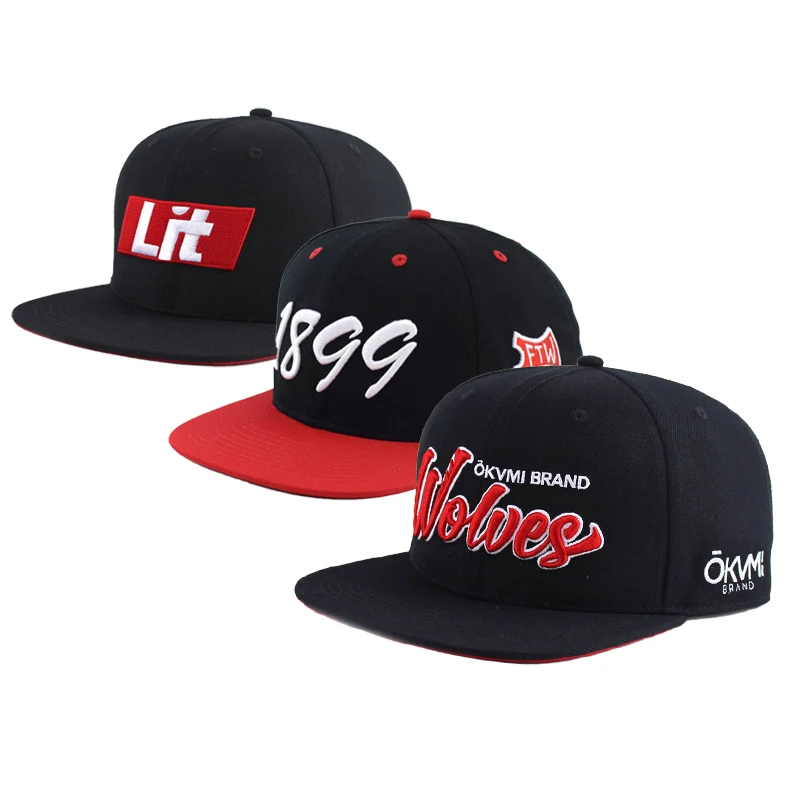 sports vintage gorras custom logo plain/3d embroidery 6 panel hip hop caps snapback hats wholesale for men