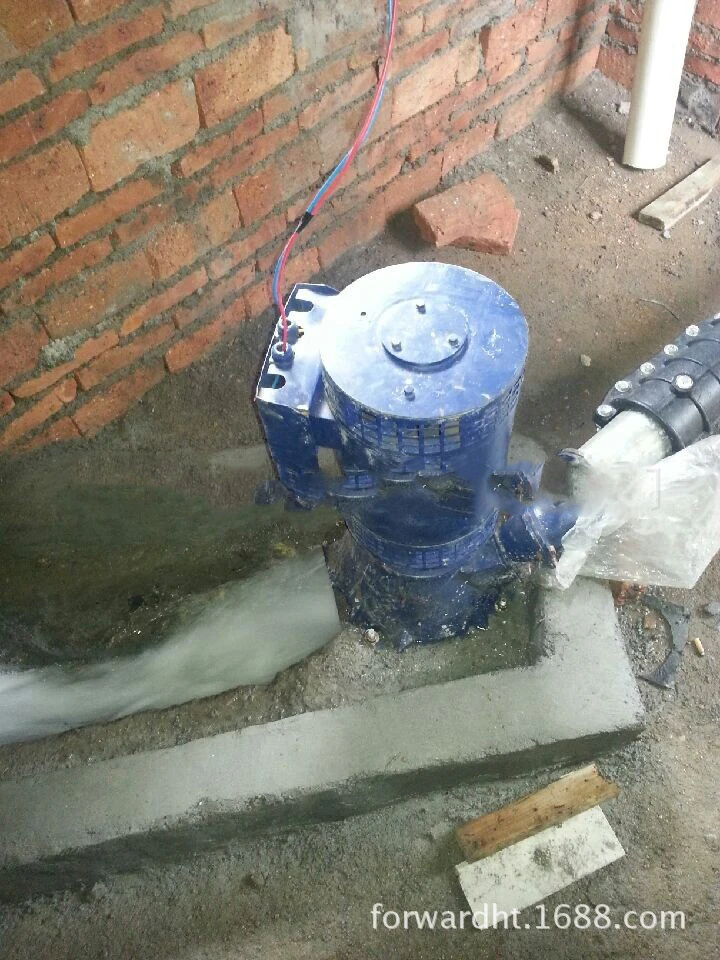 3kw excitation oblique impact small hydroelectric generator micro flow generator water turbine