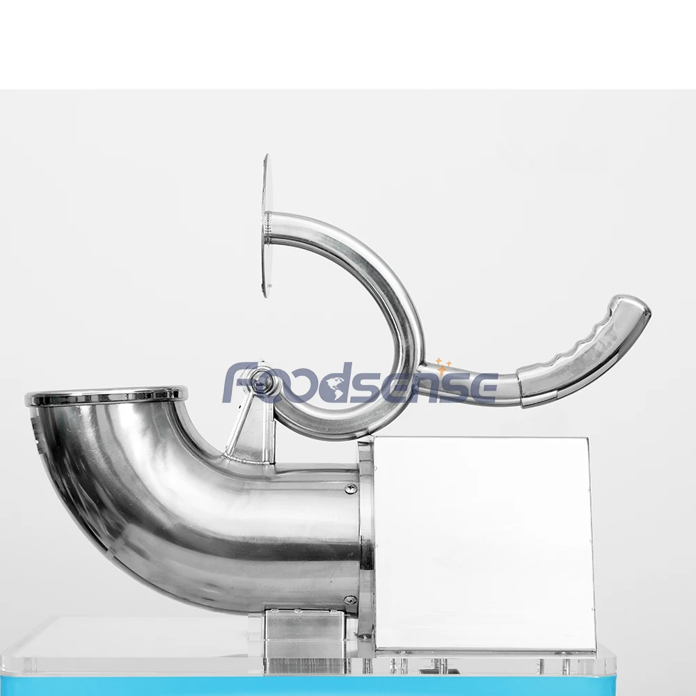 Commercial Ice Crusher Electric Snow Cone Machine With Dual Blades Shaved Ice Machine For Family Restaurants Bars