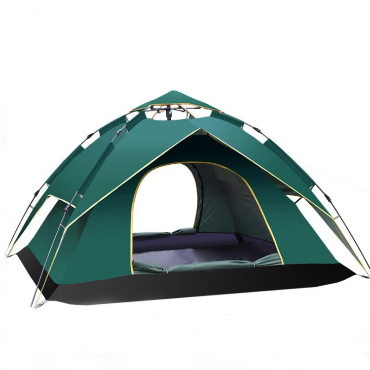 Легкая большая семейная Водонепроницаемая Складная Военная Автоматическая выдвижная палатка для пляжа и походов