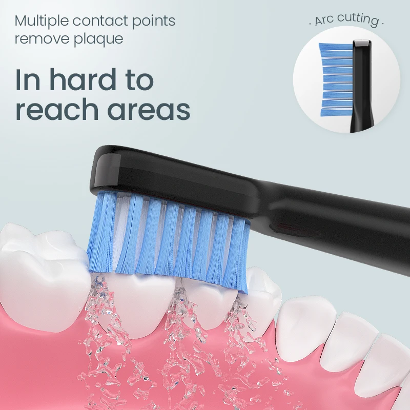 2024 Best Sonic Electric Triple Bristle Ultrasonic Electr Toothbrush